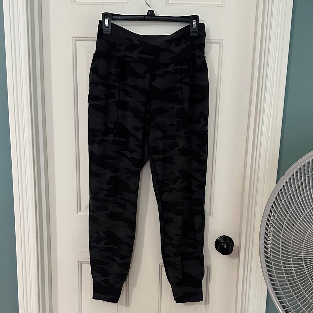 Athleta Black Camo Joggers